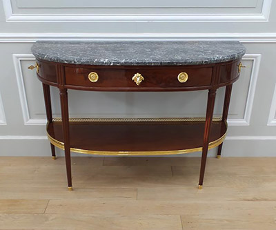 Fine, French, Louis XVI period console desserte