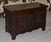 Late 15th century, French, Gothic period coffre
