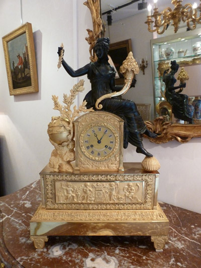 French, Restauration period mantle clock