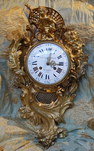 French, Louis XV period cartel d'alcove
