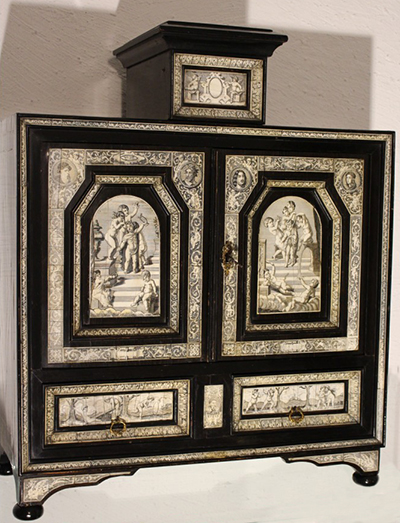 Italian, Baroque period cabinet