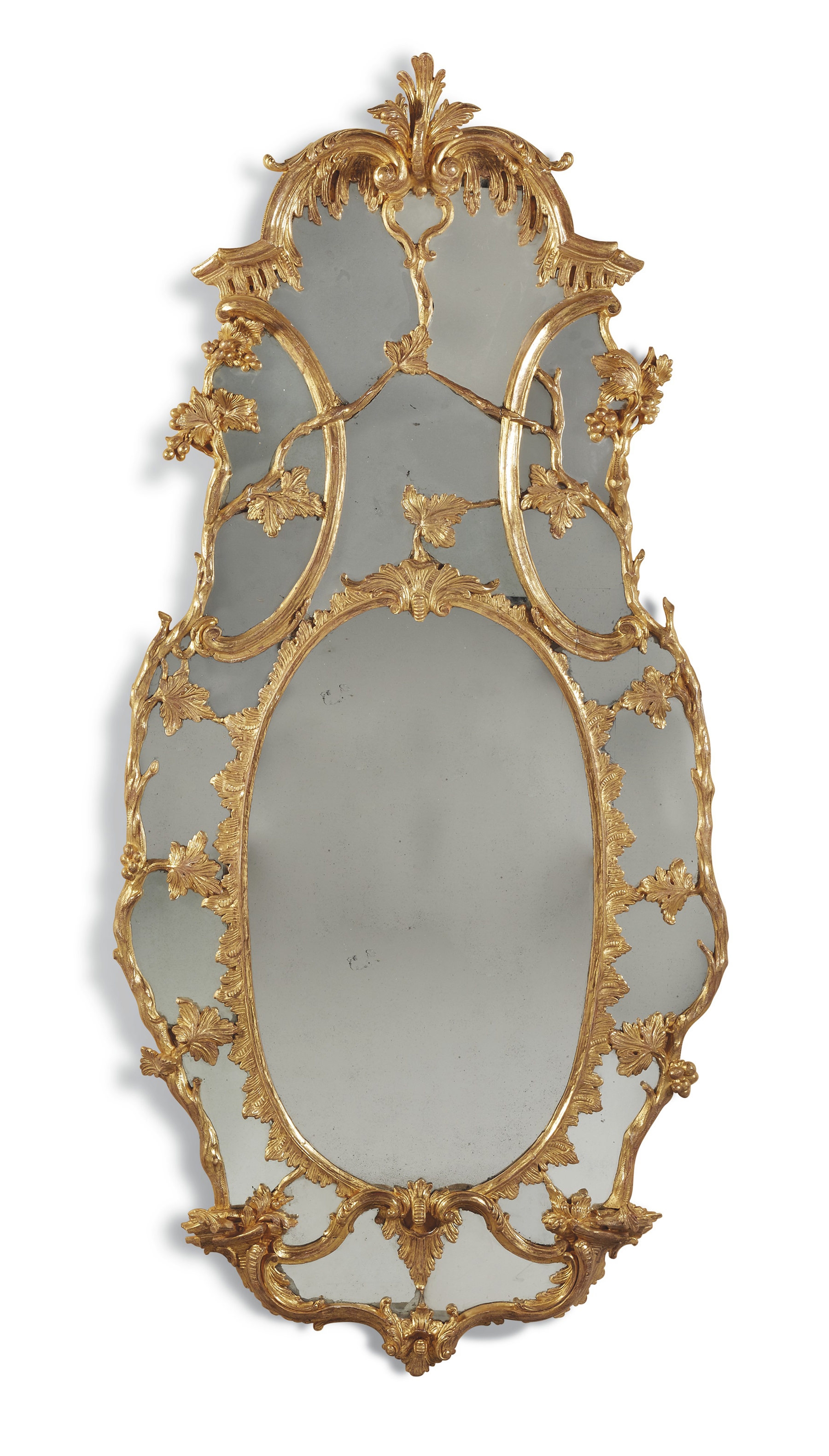 Irish, George III period mirror
