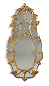Irish, George III period mirror