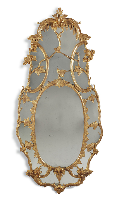 Irish, George III period mirror