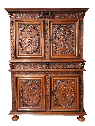 French Louis XIII period Deux Corps