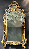 Italian, Regence period mirror a parcloses
