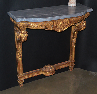 French, Louis XVI period, console