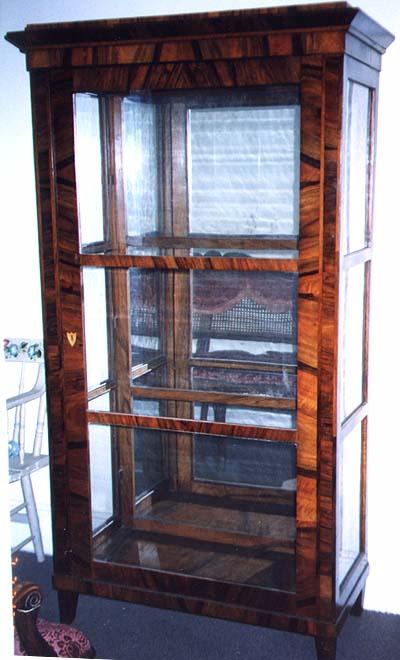 19th century, Austrian, Biedermeier vitrine