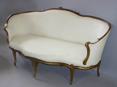 French, Louis XV period ottoman