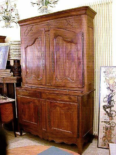 French, Louis XV buffet deux corps