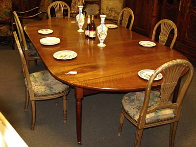 French, Louis XVI period dining table