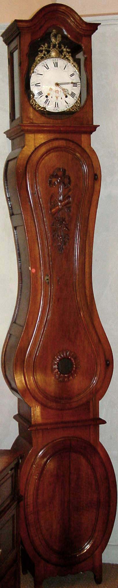 French, Louis XV-Louis XVI Transition period, tall-case clock (