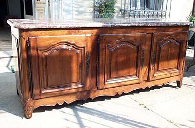 Regence period buffet de chasse