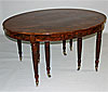 Restauration period, extending dining table