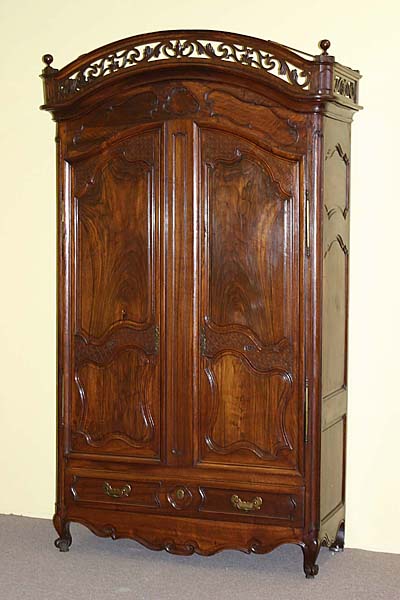 Louis XV period, marriage armoire