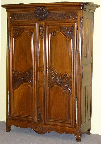 Louis XV period, Provençal armoire