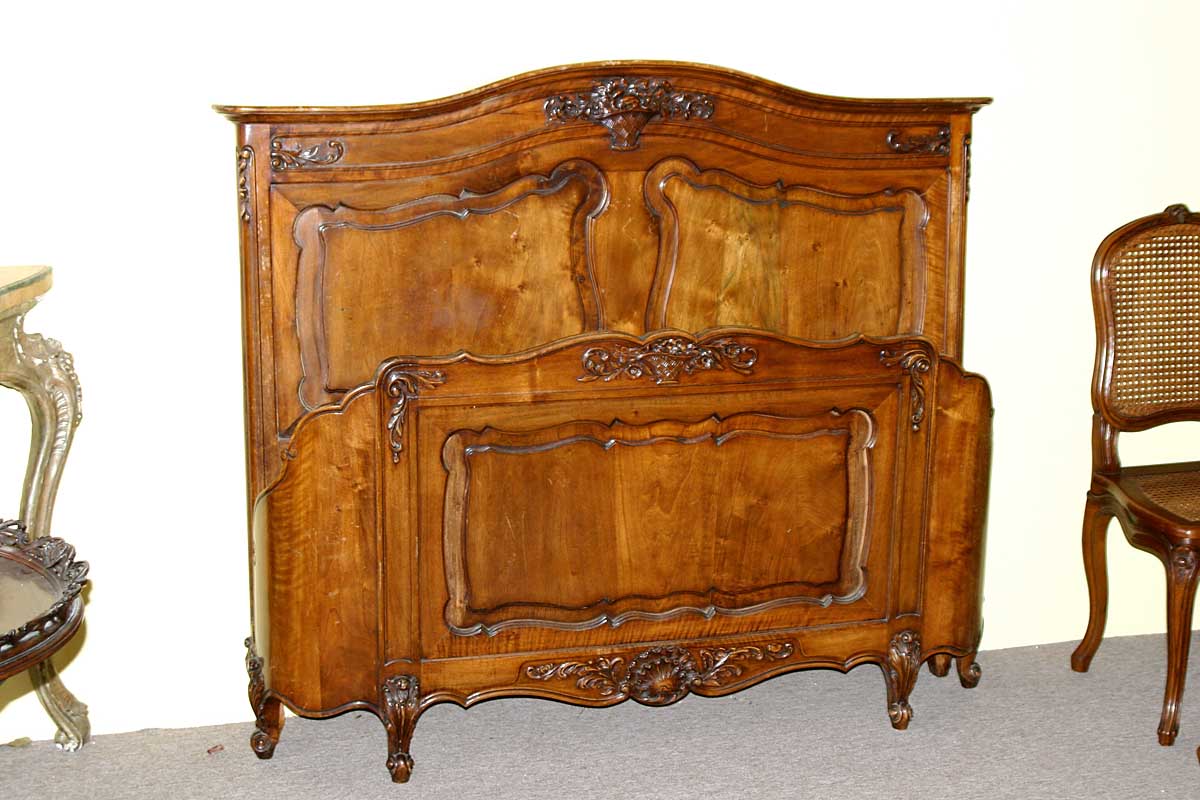 French, Provençal, Louis XV style marriage bed