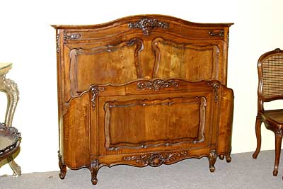 French, Provençal, Louis XV style marriage bed