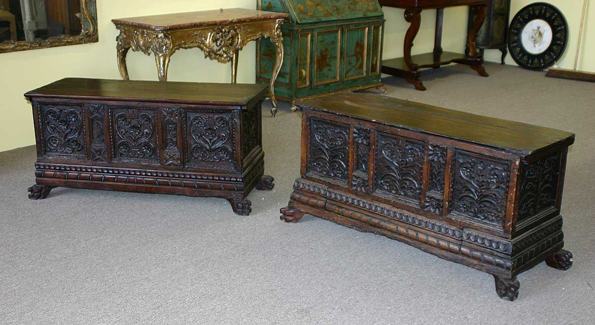 Companion pair of Catalan, Baroque period caixa