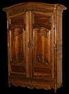 French, Louis XV period armoire