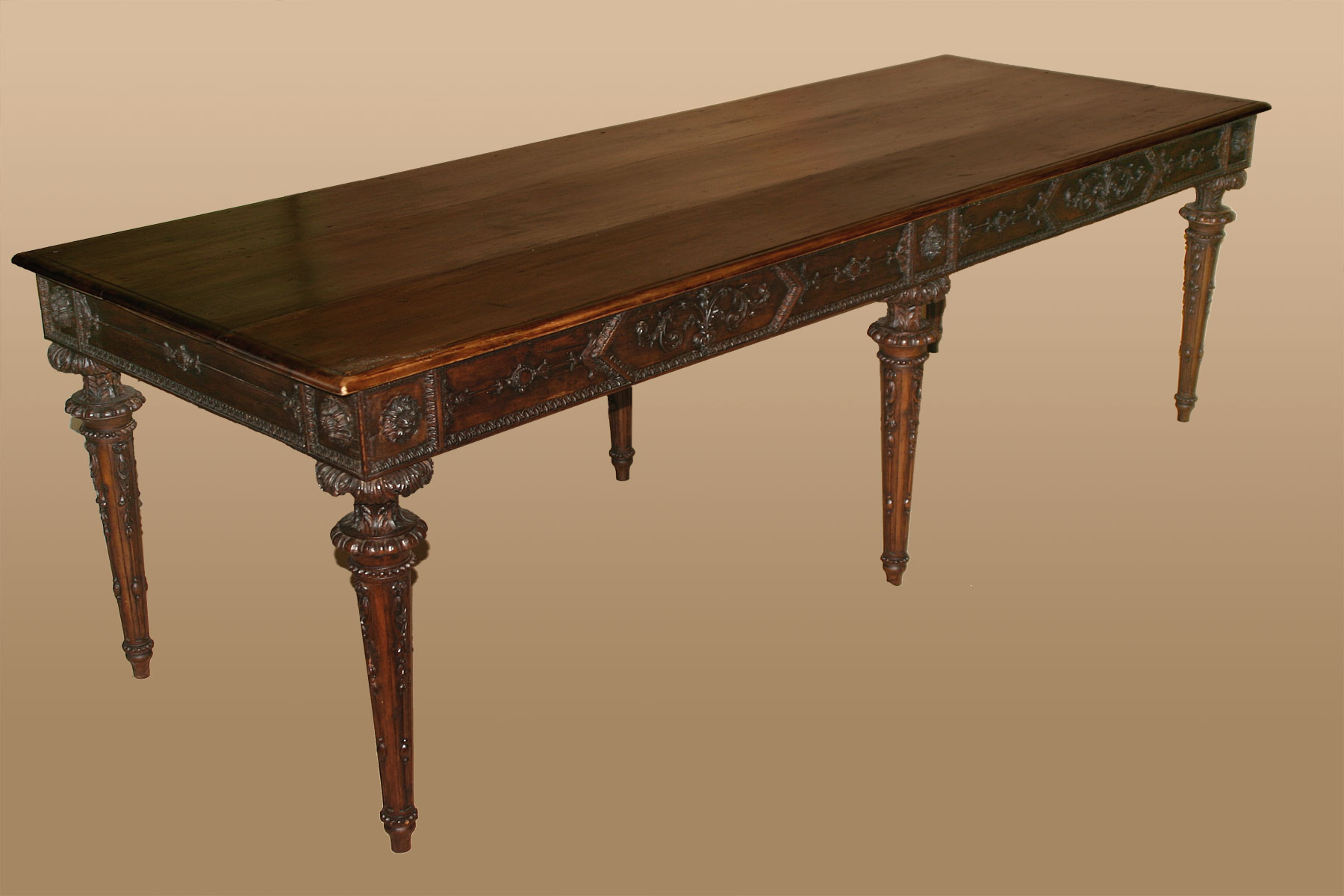 Very fine, Italian, Neoclassical period library table