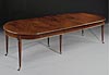Very  fine, French, Louis XVI style, brass-mounted, dining table