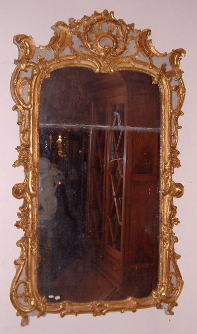 Fine, French, Louis XV period mirror