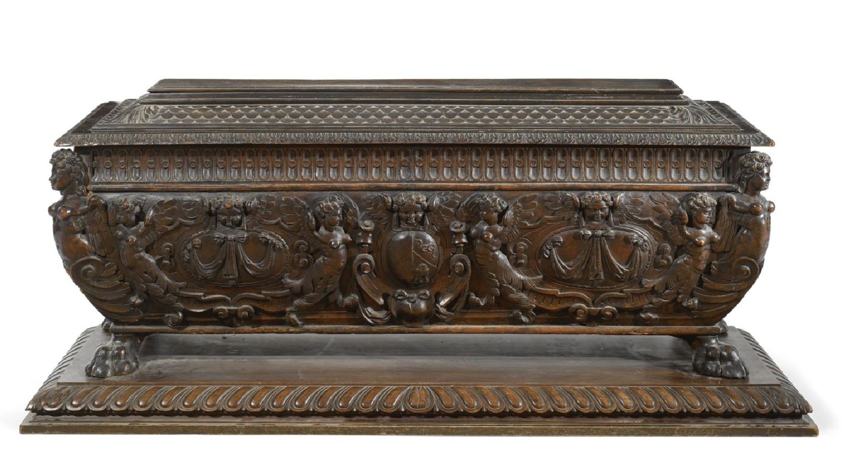 Very fine, Italian, Renaissance period cassone
