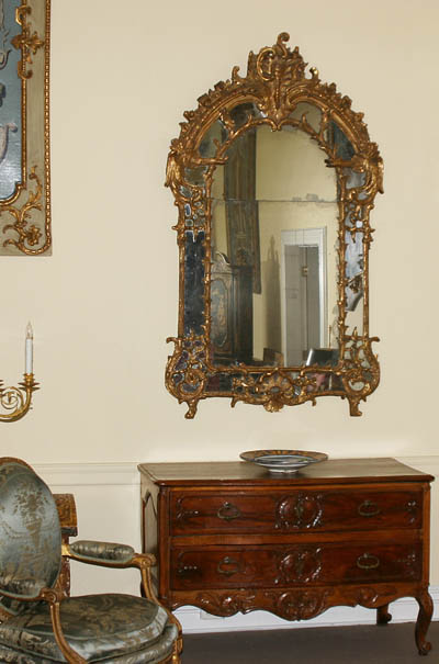Very Fine, French, Regence period mirror