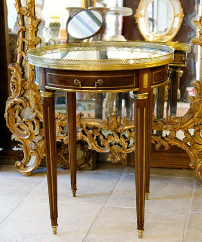 French, Neoclassical style bouillote table