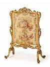 French, Louis XV style firescreen
